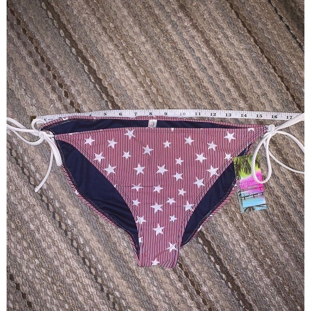 Breaking waves swimwear Bikini Bottom